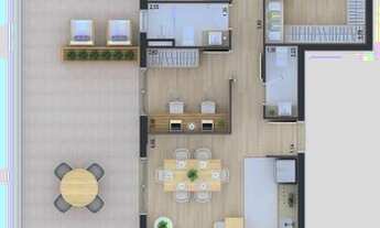 Imagem 6: APARTAMENTO com 4 dormitórios à venda por R$ 1.400.000,00 no bairro Cabral - CURITIBA / PR