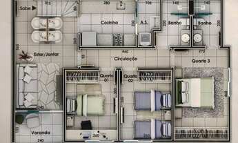 Imagem 2: Belo Horizonte - Apartamento Padrão - Nova Suíssa