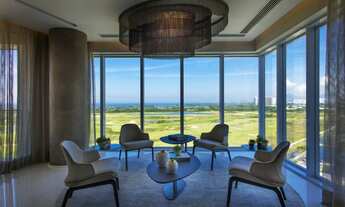 Imagem 3: Barra da Tijuca apto de 4 suítes, 266m², varandão gourmet, vista Mar e Campo de Golfe