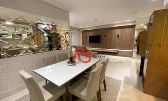 Imagem 3: Apartamento de alto padrão com um dormitório e lazer completo no Bairro Aparecida em Santo