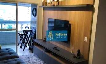 Imagem 2: Apartamento com 2 dormitórios à venda, 73 m² por R$ 570.000 - Canto do Forte - Praia Grand