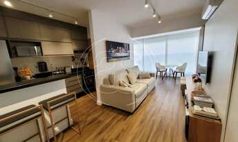 Imagem 1: Apartamento de 48m² com suíte e vaga moderno em prédio novo em Moema