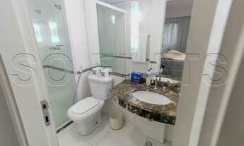 Imagem 5: Flat mobiliado 33m² 1 dormitório 1 vaga de garagem, disponível para locação em Moema