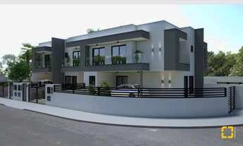 Imagem 2: Sobrado novo para venda com 3 quartos, sendo 1 suíte no bairro Forquilhas, São José/SC