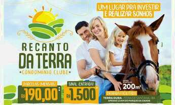 Imagem: Condomínio recanto da terra clube em terra