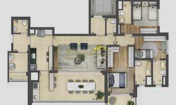 Imagem 2: Apartamento a venda , com 132 m2 , A partir de R$ 1.521.0000,00