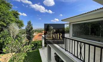 Imagem 7: Alphaville Campinas - Magnifica e Ampla Casa à Venda. Living para 4 ambientes com pé direi