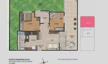 Imagem 3: Cobertura à venda, 90 m² por R$ 467.879,64 - Santa Amélia - Belo Horizonte/MG