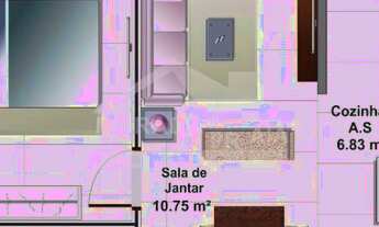 Imagem 4: Apartamento de 1 dormitório no Caiçara de frente para o mar e lazer completo em Praia Gran