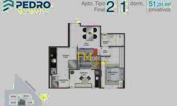 Imagem 5: Apartamento com 2 dormitórios à venda, 78 m² por R$ 340.000 - Tupi - Praia Grande/SP