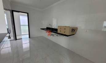 Imagem 3: Apartamento com 2 dormitórios à venda, 93 m² por R$ 510.000 - Caiçara - Praia Grande/SP