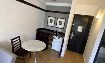 Imagem 3: Flat com 1 dormitório, 39 m² - venda ou locação no Edifício Quality Suítes Alphaville - Ba