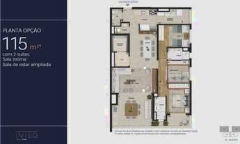 Imagem 3: Viso Moema - 115 m² com 3 suítes e 2 vagas em Moema - São Paulo - SP