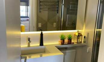 Imagem 4: Apartamento para aluguel tem 61 metros quadrados com 2 quartos mobiliado