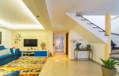 Imagem 2: Sobrado com 4 dormitórios, 273 m² - venda ou aluguel - Parque Novo Oratório - Santo André