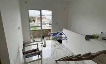 Imagem 6: Casa de condomínio térrea com quintal com 2 dormitórios, sala, cozinha, banheiro, lavabo