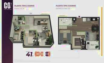 Imagem 2: Apartamento para venda tem 46 metros quadrados com 2 quartos em Tatuapé - São Paulo - SP