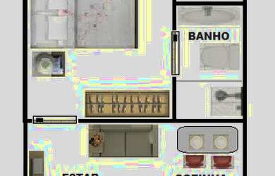 Imagem 2: Kitnet com 1 ou 2 quartos próx. Av. Antônio Sales - R$ 600,00 / R$ 650,00