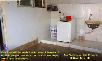 Imagem 7: Casa para Venda em Belford Roxo, São Bernardo, 2 dormitórios, 1 suíte, 1 banheiro, 2 vagas