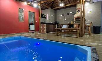 Imagem 2: Casa vermelha Recanto do Machado Setiba Guarapari