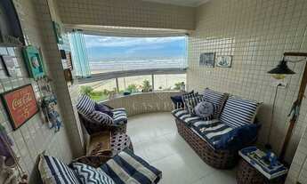 Imagem 2: Apartamento VISTA MAR com 2 dormitórios à venda, 80 m² por R$ 550.000 - Caiçara - Praia Gr