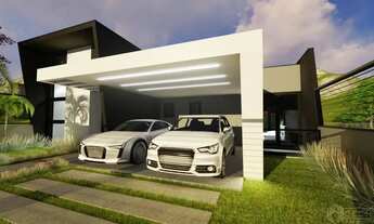 Imagem 3: Casa em construção no Bairro Ana Rech, Caxias do Sul, terreno de 406 m² e 205 m², garagem