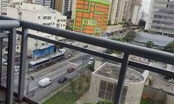 Imagem 7: Sala comercial, Brooklin, esquina com a Av. Sto Amaro. Sala completa, piso elevado com fia