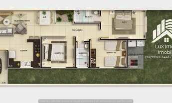 Imagem 4: Lançamento Lote Construção Águas Claras/Casa na Planta/100m2 03 Quartos/Com Quintal