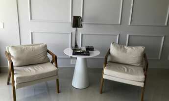 Imagem 7: Lindo apartamento mobiliado a venda de 84,5m2 com 3 dormitórios sendo 1 suíte sala ampliad