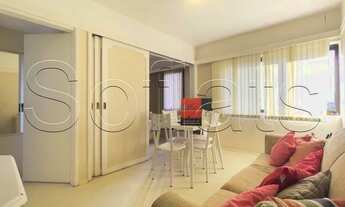 Imagem 2: Flat New Citi com 32m² disponível para locação mobiliado no Itaim Bibi próximo a Av. 9 de