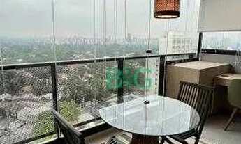 Imagem 2: Apartamento com 1 dormitório para alugar, 52 m² por R$ 8.960/mês - Alto de Pinheiros - São