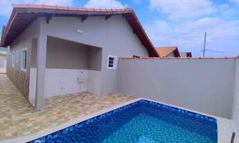 Imagem 5: Casa com PISCINA PE NA AREIA em Santa Terezinha - Itanhaém - SP