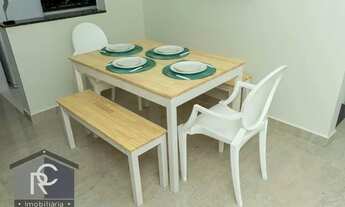 Imagem 4: Vendo apto com 2 dormitórios e 1 suíte com cozinha americana integrada com sala de 2 ambie