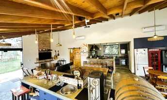 Imagem 3: Imponente mansão de 5 suítes e 10 banheiros à venda em Itupeva-SP, no bairro Cafezal 5. Ag