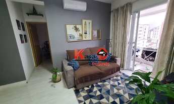 Imagem 4: Apartamento com 1 dormitório à venda, 43 m² por R$ 457.000 - Campo Grande - Santos/SP