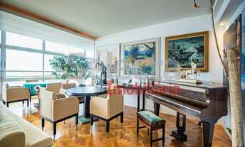 Imagem 4: Apartamento de 380m² na Av. Atlântica, frontal mar, com vista panorâmica deslumbrante para