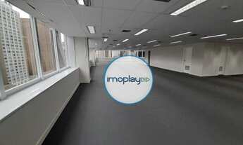 Imagem 2: Laje comercial em vão livre de 1151,00 m² com 12 vagas de garagem e Banheiros