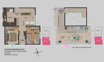 Imagem 5: Cobertura à venda, 90 m² por R$ 467.879,64 - Santa Amélia - Belo Horizonte/MG