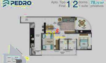 Imagem: Apartamento com 2 dormitórios à venda