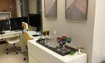 Imagem 3: Apartamento com 1 dormitório para alugar, 84 m² por R$ 10.000/mês - Brooklin Paulista - Sã