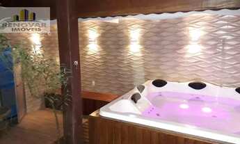 Imagem 3: Sobrado com 3 dormitórios para alugar, 89 m² por R$ 6.300,00/mês - Jardim São Pedro - Mogi