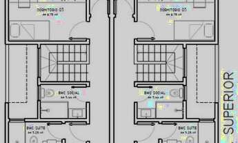Imagem 7: Ótimo sobrado em construção à venda no Loteamento Jardim Botânico, em Potecas, São José.&l