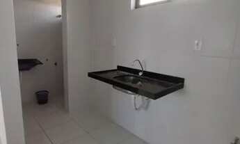 Imagem 3: Flat para aluguel com um quarto, uma sala de visita, cozinha e WC social. condomínio já in
