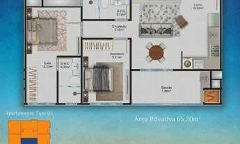 Imagem 2: Apartamento em Itapema 1 suíte + 1 dormitório