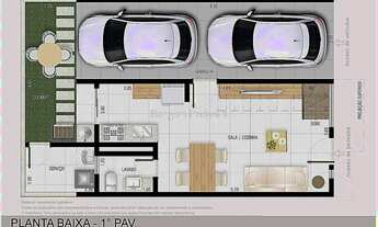Imagem 2: Casa com 3 quartos sendo 1 suíte a venda no Bairro Vivendas da Serra em Juiz de Fora