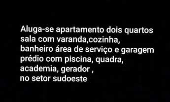 Imagem 6: Aluguel 62- * , 01 no setor coimbra,01 no Parque amazonas,01 no setor sudoeste