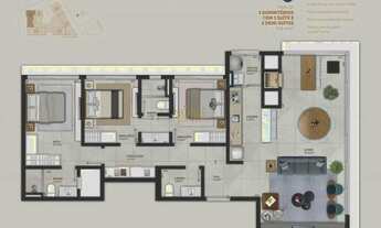 Imagem 3: Apartamento à venda de 3 dormitórios em Torres/RS