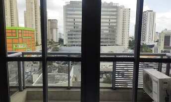 Imagem 6: Sala comercial, Brooklin, esquina com a Av. Sto Amaro. Sala completa, piso elevado com fia