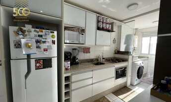 Imagem 2: Apartamento com 2 dormitórios à venda, 65 m² por R$ 425.000,00 - Barreiros - São José/SC