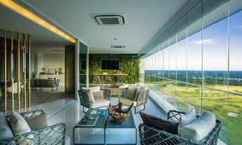 Imagem 2: Barra da Tijuca apto de 4 suítes, 266m², varandão gourmet, vista Mar e Campo de Golfe